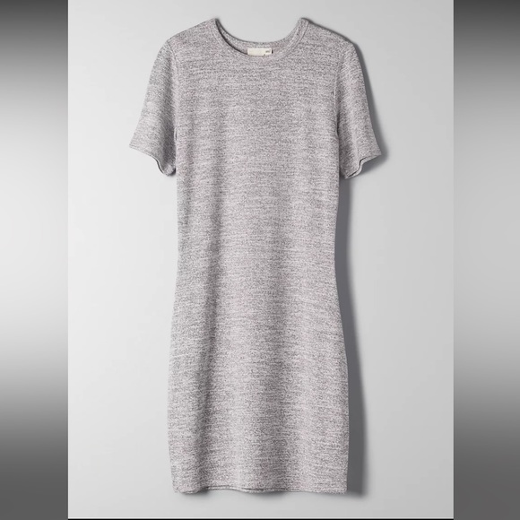 ✨SOLD ✨ Aritzia Wilfred Free Mara Dress -Heather White- XXS - Picture 4 of 10